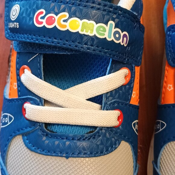 Cocomelon / Light-Up Sneakers / Kids / Size 11 / Blue Orange Green / Easy Closur - Picture 9 of 11